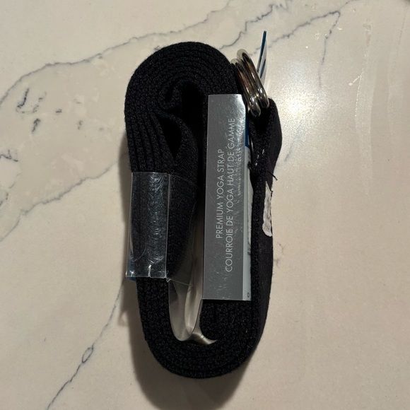 GAIAM STUDIO SELECT Black Premium Yoga Strap 8 Feet Non Stretch NEW - Picture 6 of 7